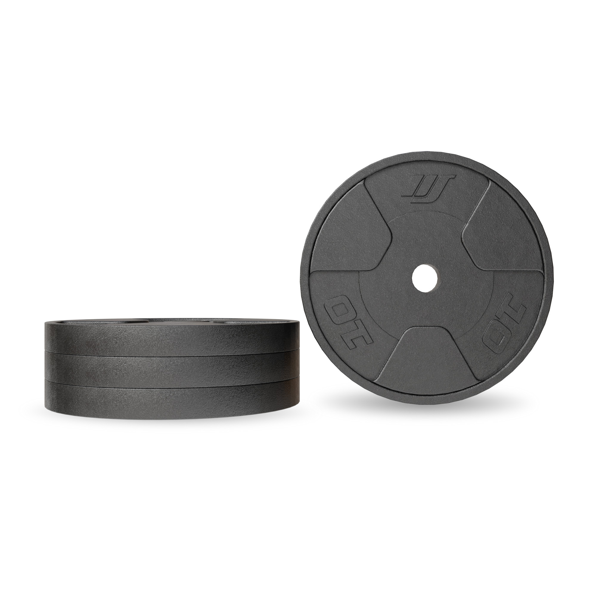 Set gietijzeren gewichten 2 x 10 kg - Marbo Sport
