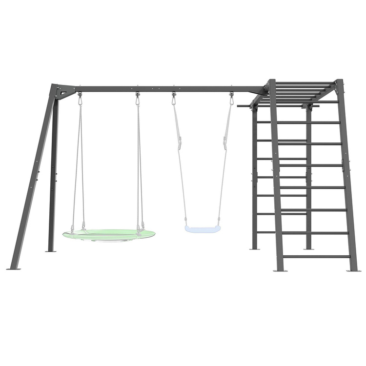 PREMIUM ladder - MO-016 + PREMIUM dubbele schommel - MO-018 - Marbo Sport