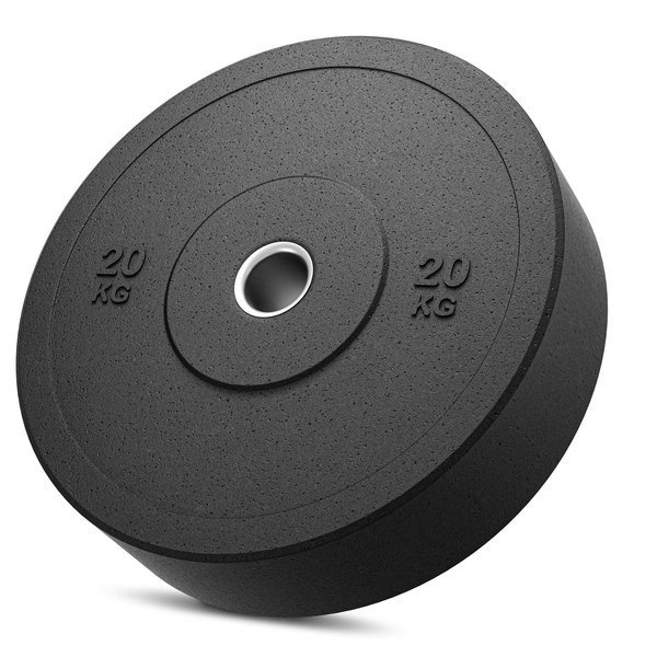 Olympische rubberen halterschijf  20kg MW-Bumper-20KG - Marbo Sport