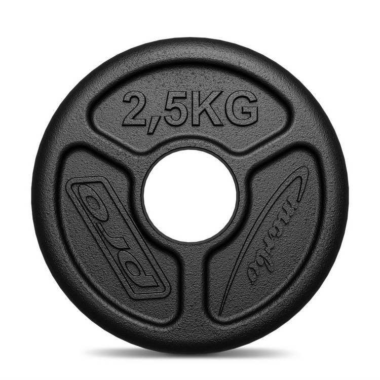 Olympia halterschijf van gietijzer 2,5 kg met ø51 mm boring MW-O2I5-OLI - Marbo Sport