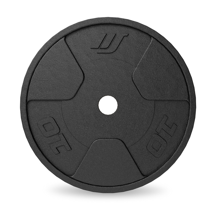 Set gietijzeren halterschijven 2 × 10 kg – Marbo Sport