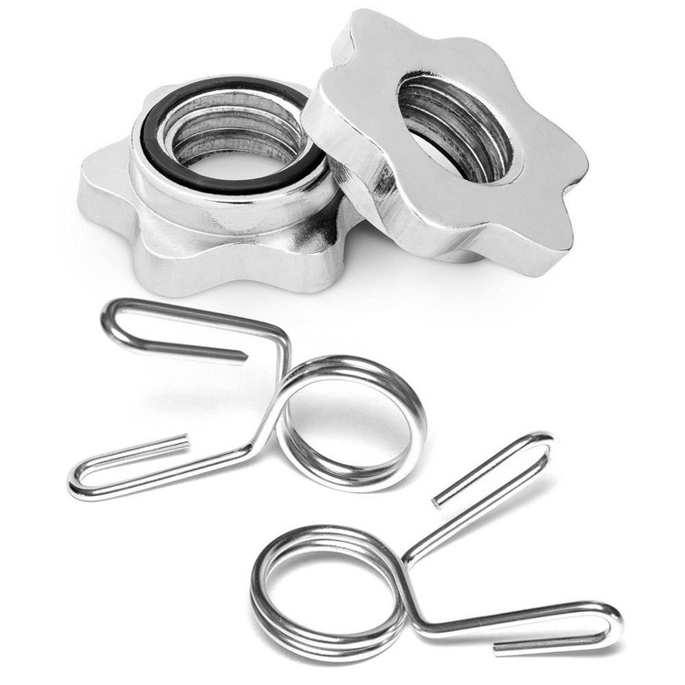 Set MWG2 | Halterstang 198 cm + Sz-Curlstang 120 cm + 2x Halterstang 40 cm 30 mm - Marbo Sport