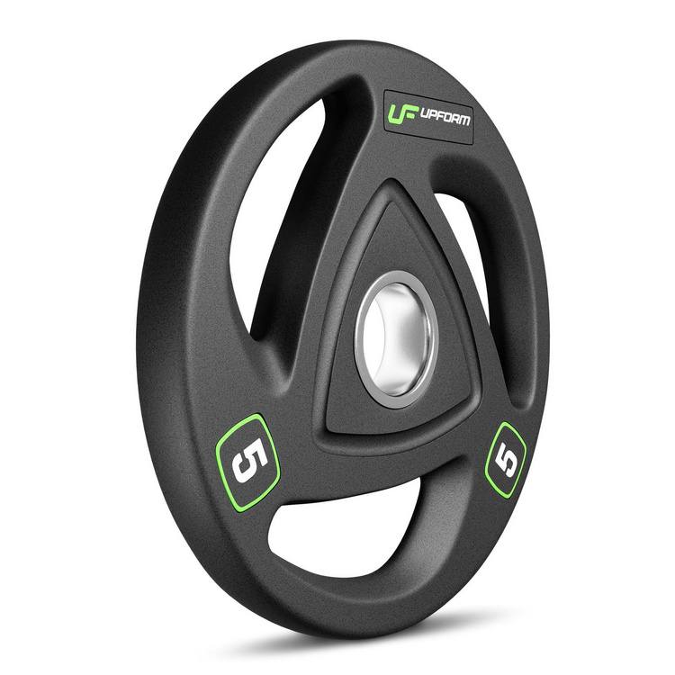 Olympische rubberen halterschijf HQ 5 kg - UpForm