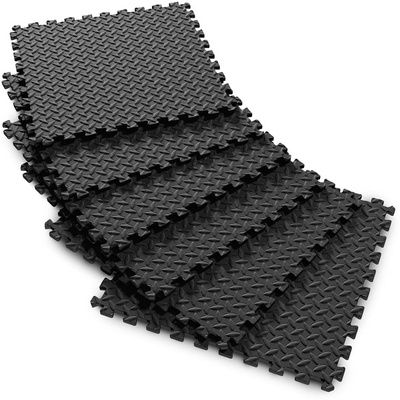 Vloerbeschermende puzzelmat 12 mm 6 stuks - Marbo Sport