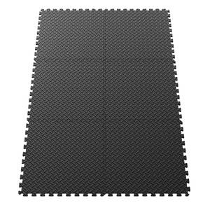 Vloerbeschermende puzzelmat 12 mm 6 stuks - Marbo Sport