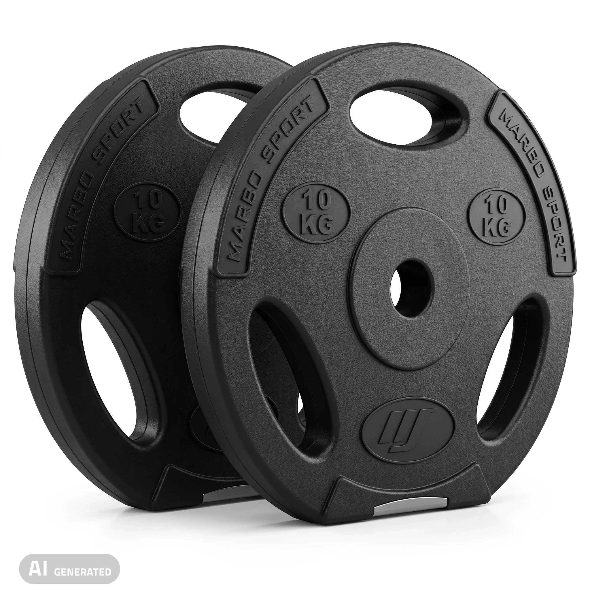 Set composiet halterschijven 2 x 10 kg - Marbo Sport