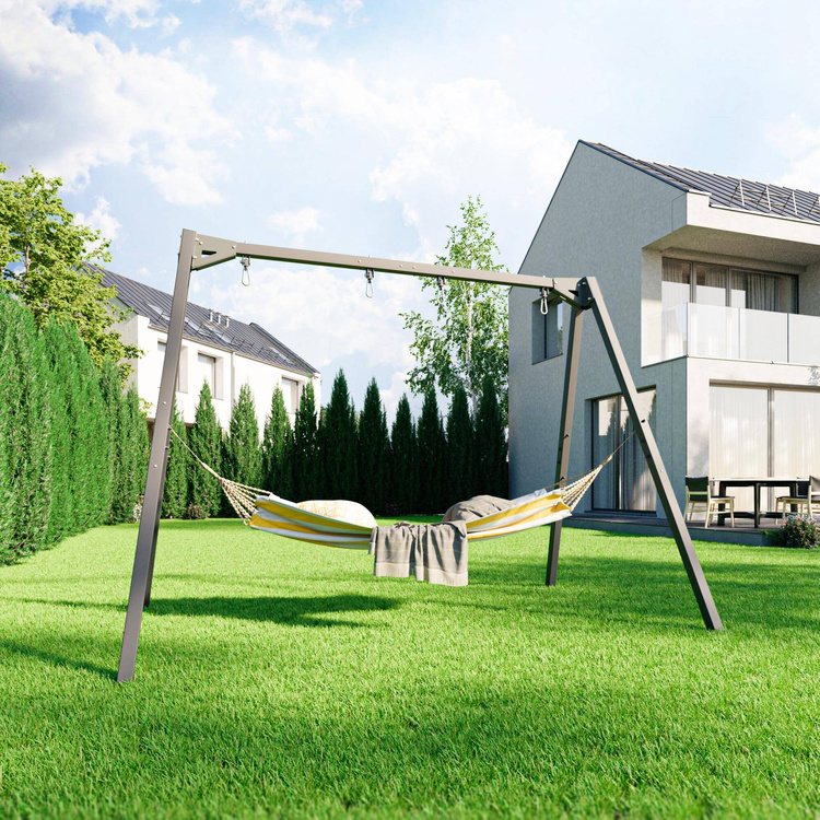 Dubbele schommel op lagers (2-zits frame) PREMIUM MO-013 - Marbo Sport