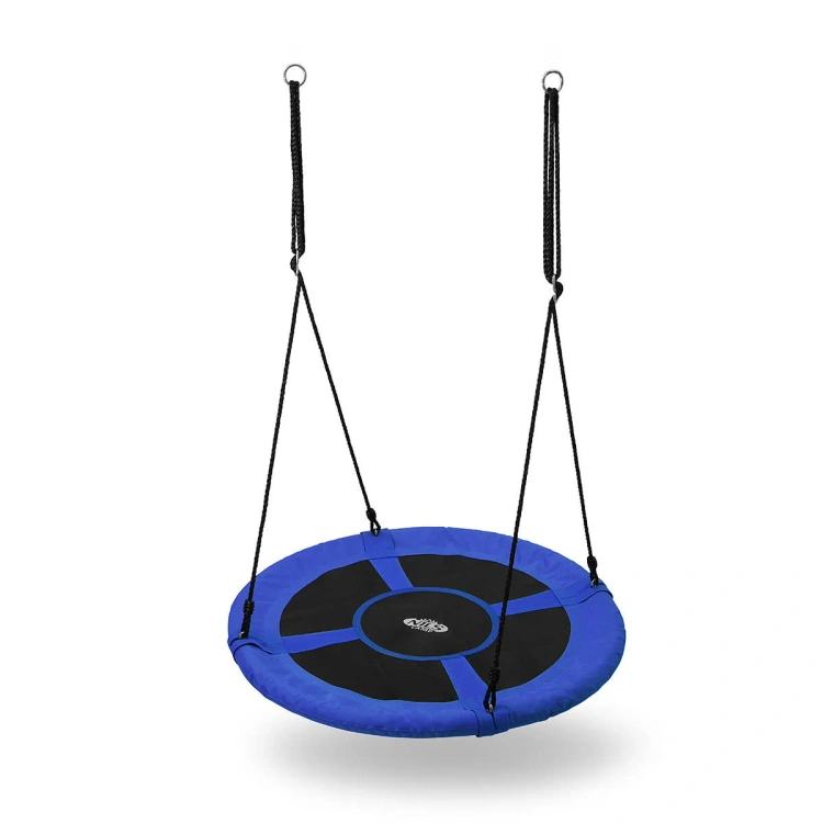 Ooievaarsnest hangschommel Ø100 cm BLUE - NILS