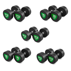 Set polyurethaan halters 27,5-37,5kg (stappen van 2,5 kg) 325 kg - UpForm