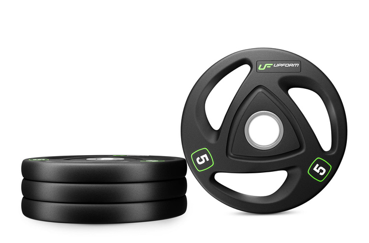 Olympische rubberen halterschijf HQ 5 kg - UpForm