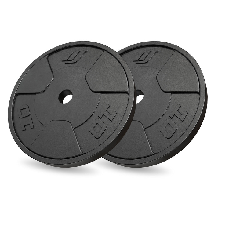 Set gietijzeren halterschijven 2 × 10 kg – Marbo Sport