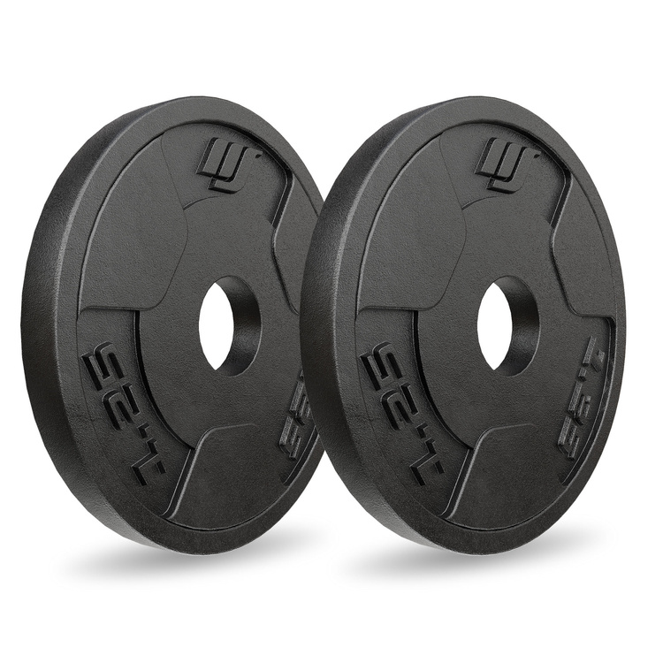 Set gietijzeren halterschijven 2 × 1,25 kg – Marbo Sport