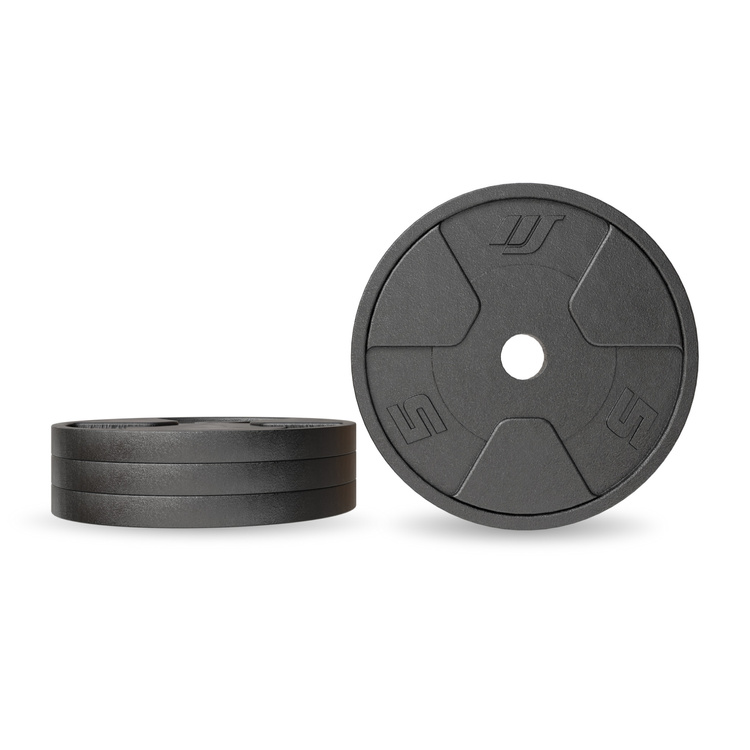 Set gietijzeren halterschijven 2 × 5 kg – Marbo Sport