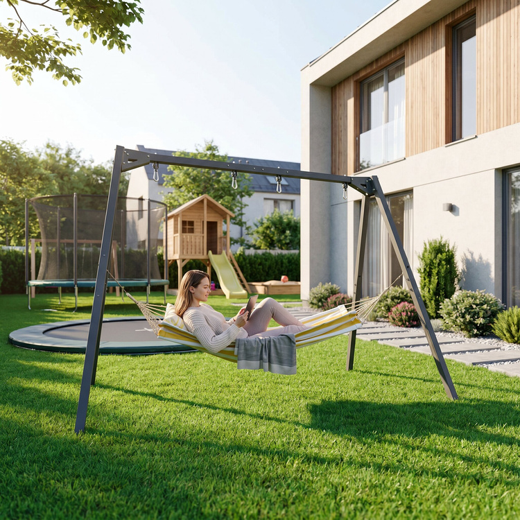Dubbele schommel op lagers (2-zits frame) PREMIUM MO-013 - Marbo Sport