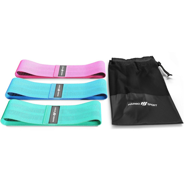 Set van 3 stoffen weerstandsbanden - Marbo Sport