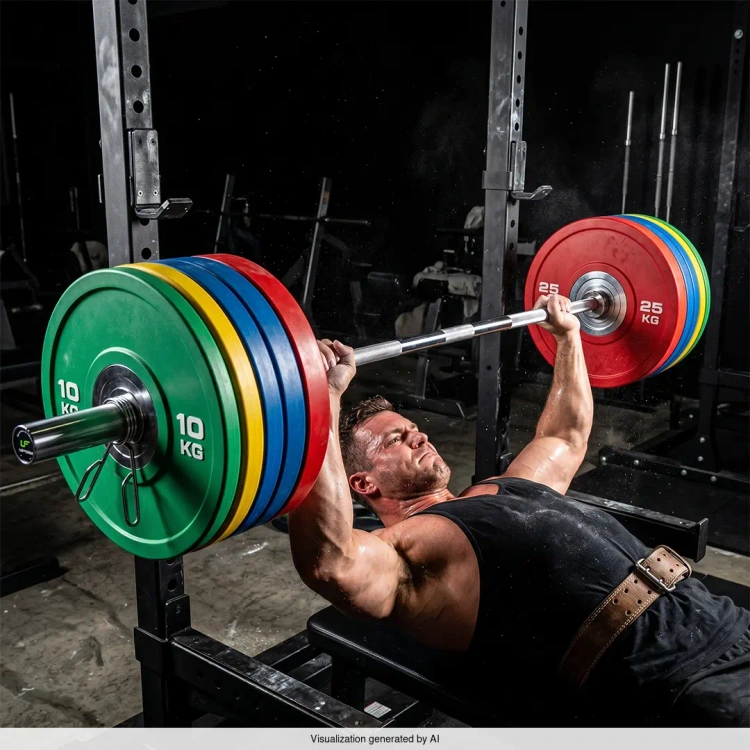 Set polyurethaan (PU) bumpers 150 kg - UpForm