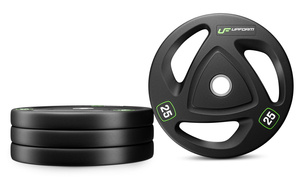 Olympische rubberen halterschijf HQ 25 kg - UpForm