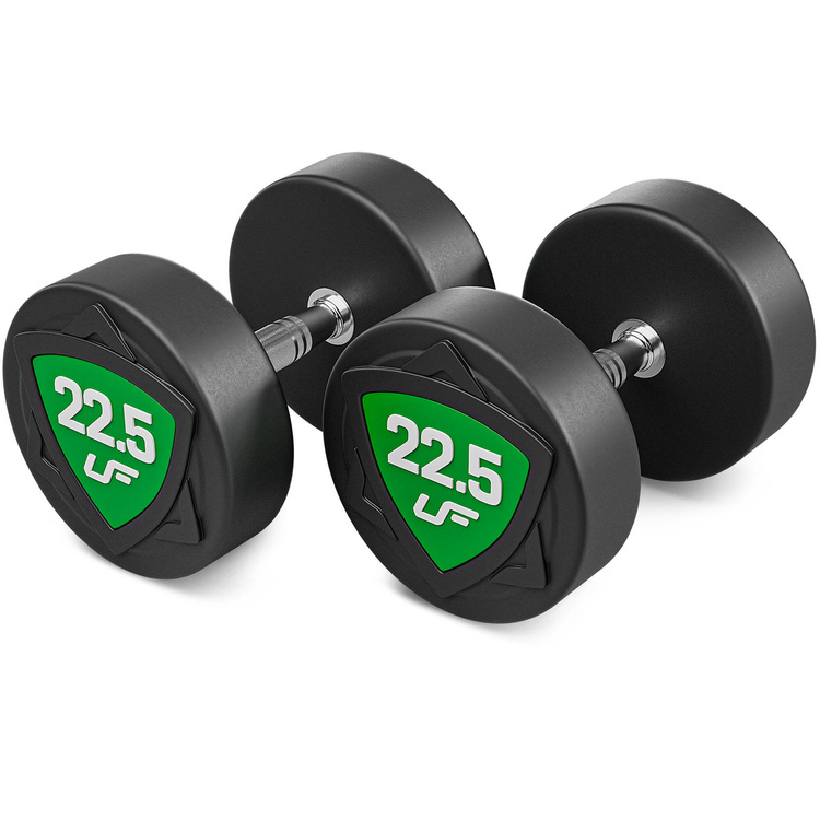 Set polyurethaan halters 2,5-25kg (stappen van 2,5 kg) 275 kg - UpForm