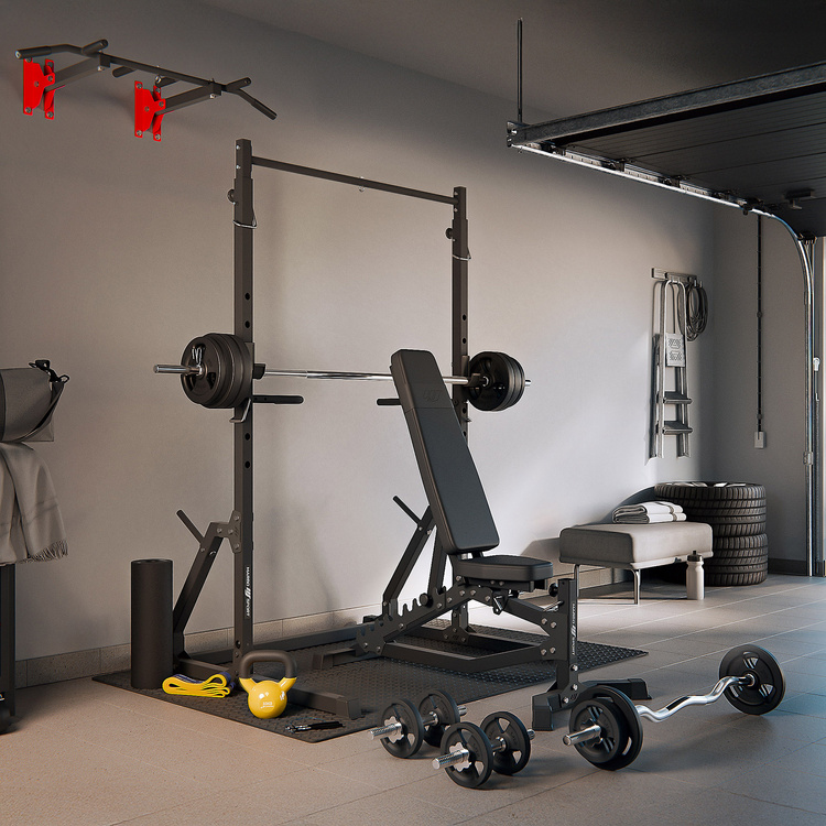 Garage Gym – set voor de fitnessruimte in de garage - Marbo Sport