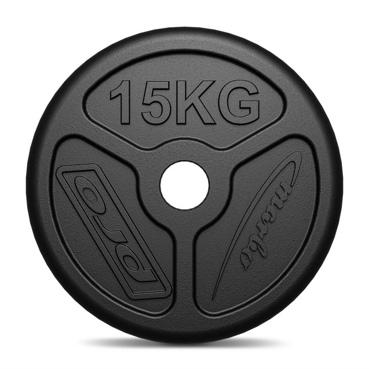 Olympia halterschijf van gietijzer 15 kg met ø51 mm boring MW-O15-OLI - Marbo Sport