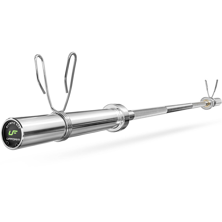 Set 65kg | Olympische halterstang 180 cm + licht gebogen curlstang 120 cm + 2x halterstang 50 cm + halterschijven 2x5kg, 6x2.5kg, 4x1.25kg - Marbo Sport