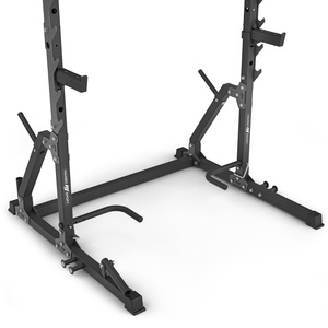 Squat halfrack met optrekstang met rek en dipstation + landmijnbevestiging MS-U115 2.0 - Marbo Sport