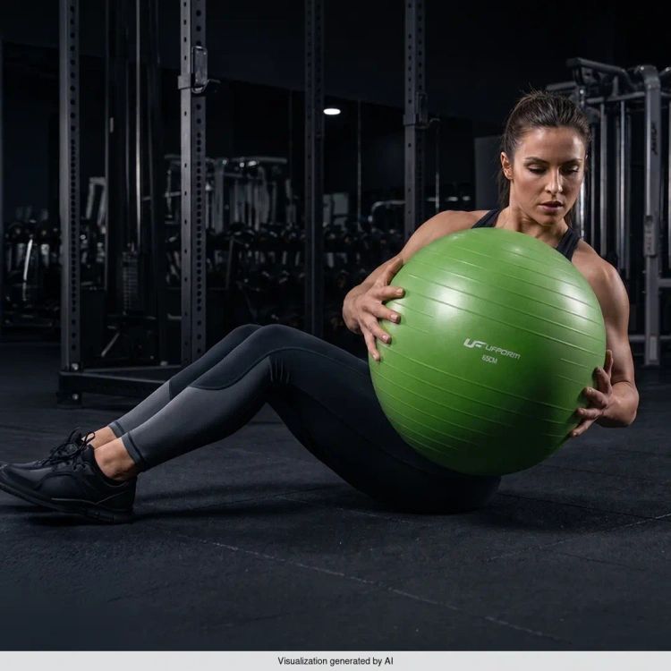 Gymbal 65 cm groen UpForm