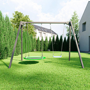 Dubbele schommel op lagers (2-zits frame) PREMIUM MO-013 - Marbo Sport