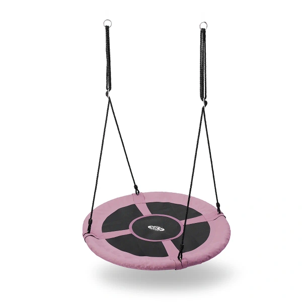 Ooievaarsnest hangschommel Ø100 cm PINK - NILS