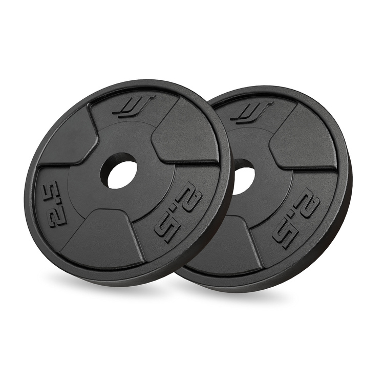 Set gietijzeren halterschijven 2 × 2,5 kg – Marbo Sport