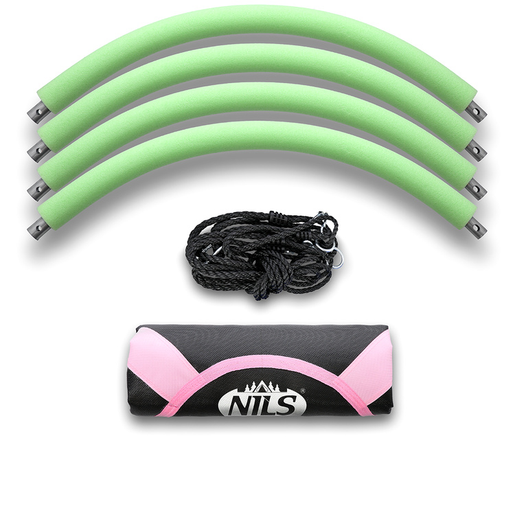 Ooievaarsnest hangschommel Ø100 cm PINK - NILS