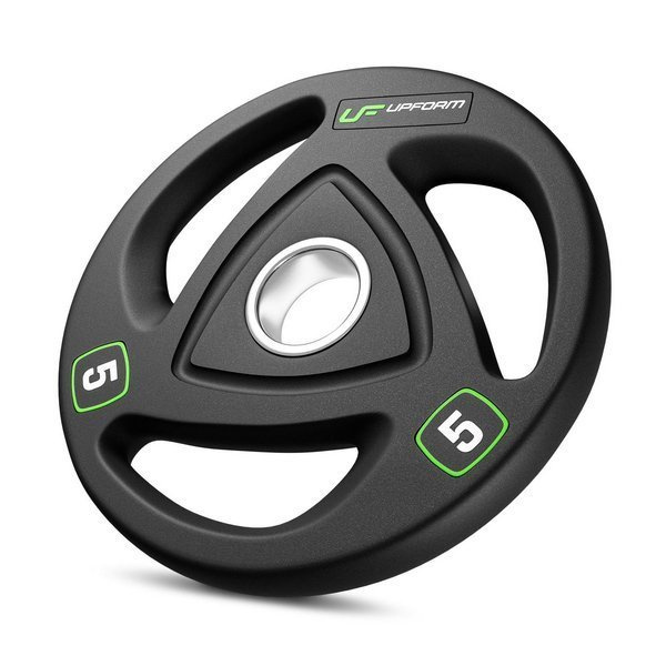 Olympische rubberen halterschijf HQ 5 kg - UpForm