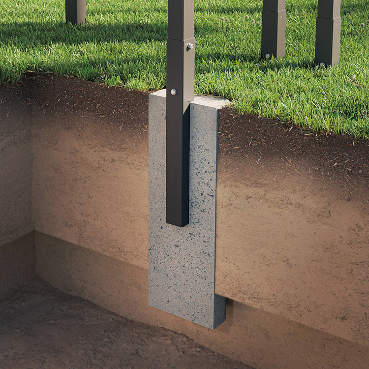 Externe optrekstang met zakhouder en korte dip-handgrepen MO-Z3 - Marbo Sport