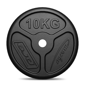Gietijzeren halterschijf slim 10 kg met ø31 mm boring MW-O10-slim - Marbo Sport
