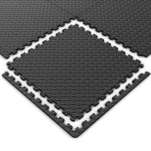 Vloerbeschermende puzzelmat 12 mm 6 stuks - Marbo Sport
