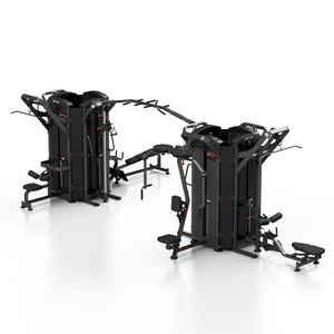 9-station Toren (roeien/verstelbare lat pulley/triceps/3 x in hoogte verstelbare kabel pulley/butterfly/butterfly reverse/climbs) MP-T003 - Marbo Sport