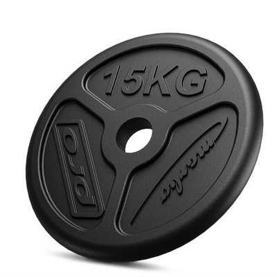 Olympia halterschijf van gietijzer 15 kg met ø51 mm boring MW-O15-OLI - Marbo Sport