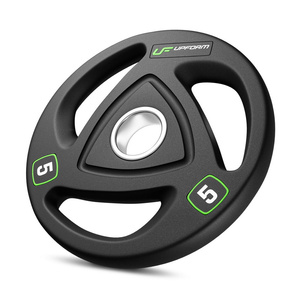 Olympische rubberen halterschijf HQ 5 kg - UpForm