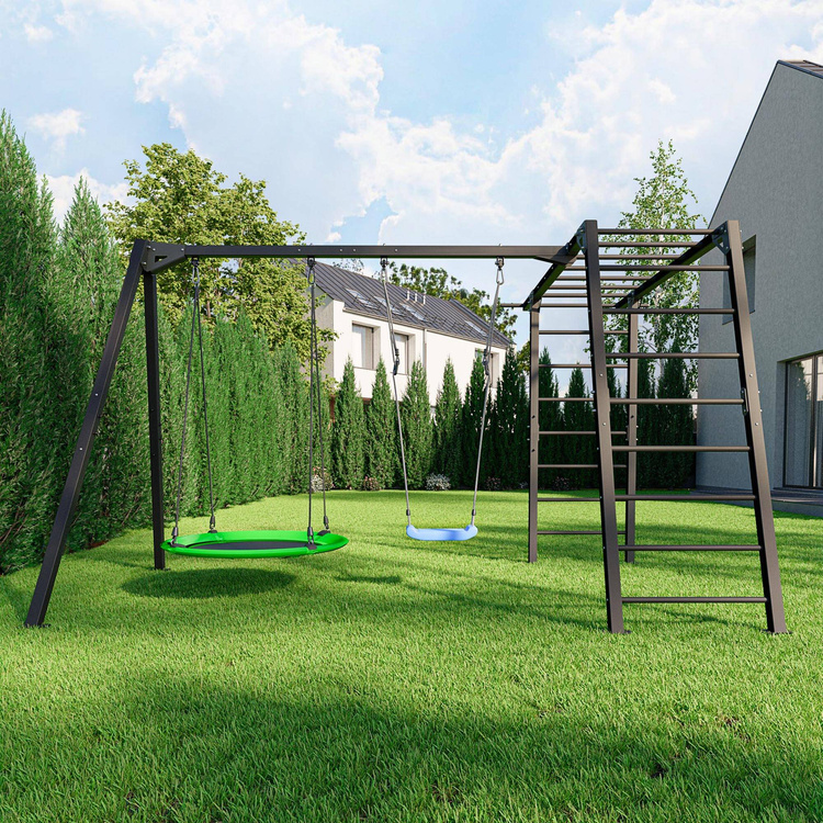 Dubbele schommel op lagers (uitbreiding voor de turnladder) PREMIUM MO-018 - Marbo Sport