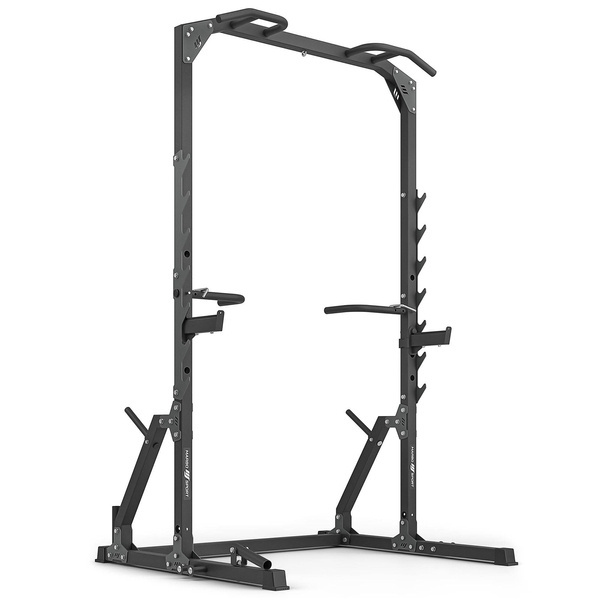 Squat halfrack met optrekstang met rek en dipstation + landmijnbevestiging MS-U115 2.0 - Marbo Sport