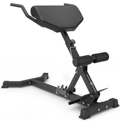 Marbo Sport SmartGym SG-11 Trainingsbank – Verstelbaar – 5 Rugstanden – 3 Zithoeken – 130 Kg Max – 12 Kg – Home Line – Zwart