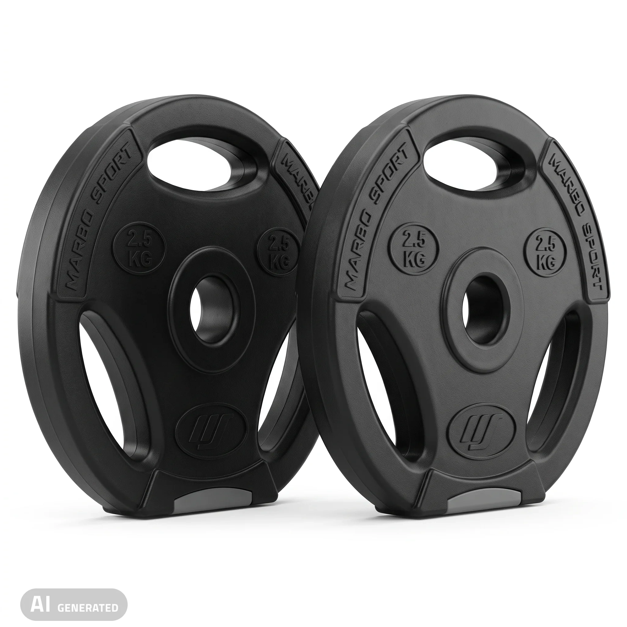 Set composiet halterschijven 2 x 2.5 kg - Marbo Sport