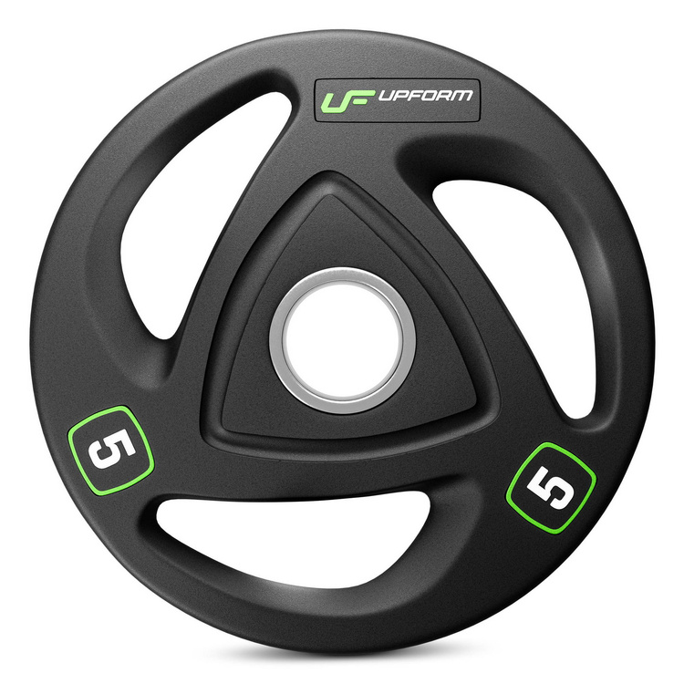 Olympische rubberen halterschijf HQ 5 kg - UpForm