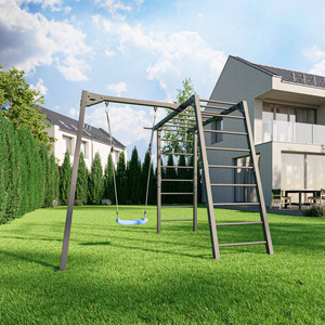 PREMIUM turnladder - MO-016 + PREMIUM enkele schommel (frame) - MO-017 - Marbo Sport