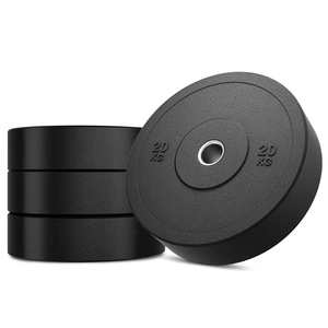 Olympische rubberen halterschijf  20kg MW-Bumper-20KG - Marbo Sport