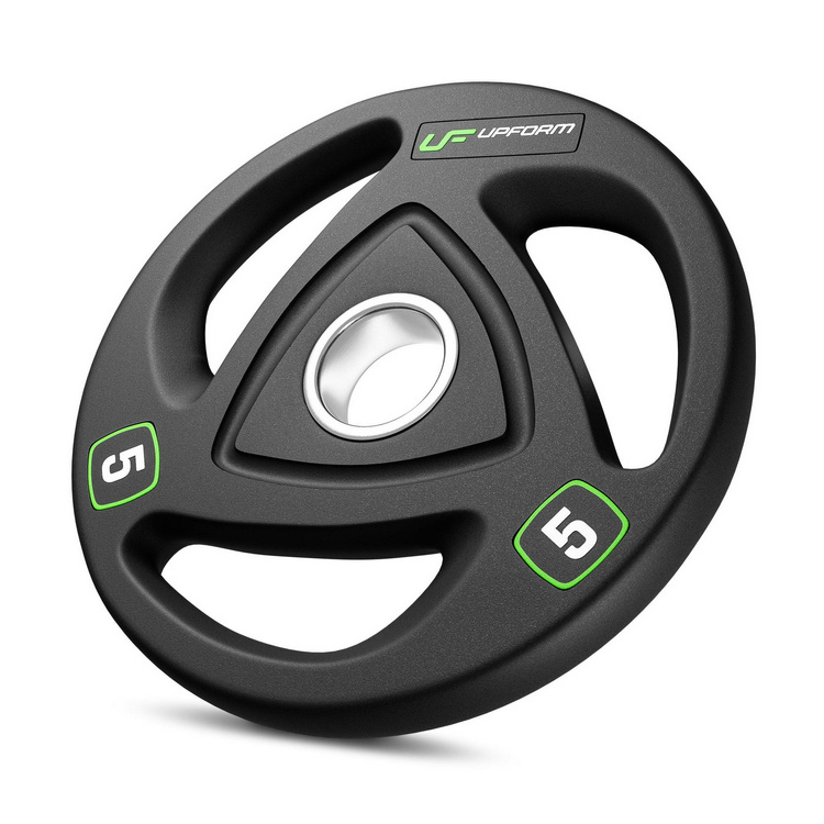 Olympische rubberen halterschijf HQ 5 kg - UpForm