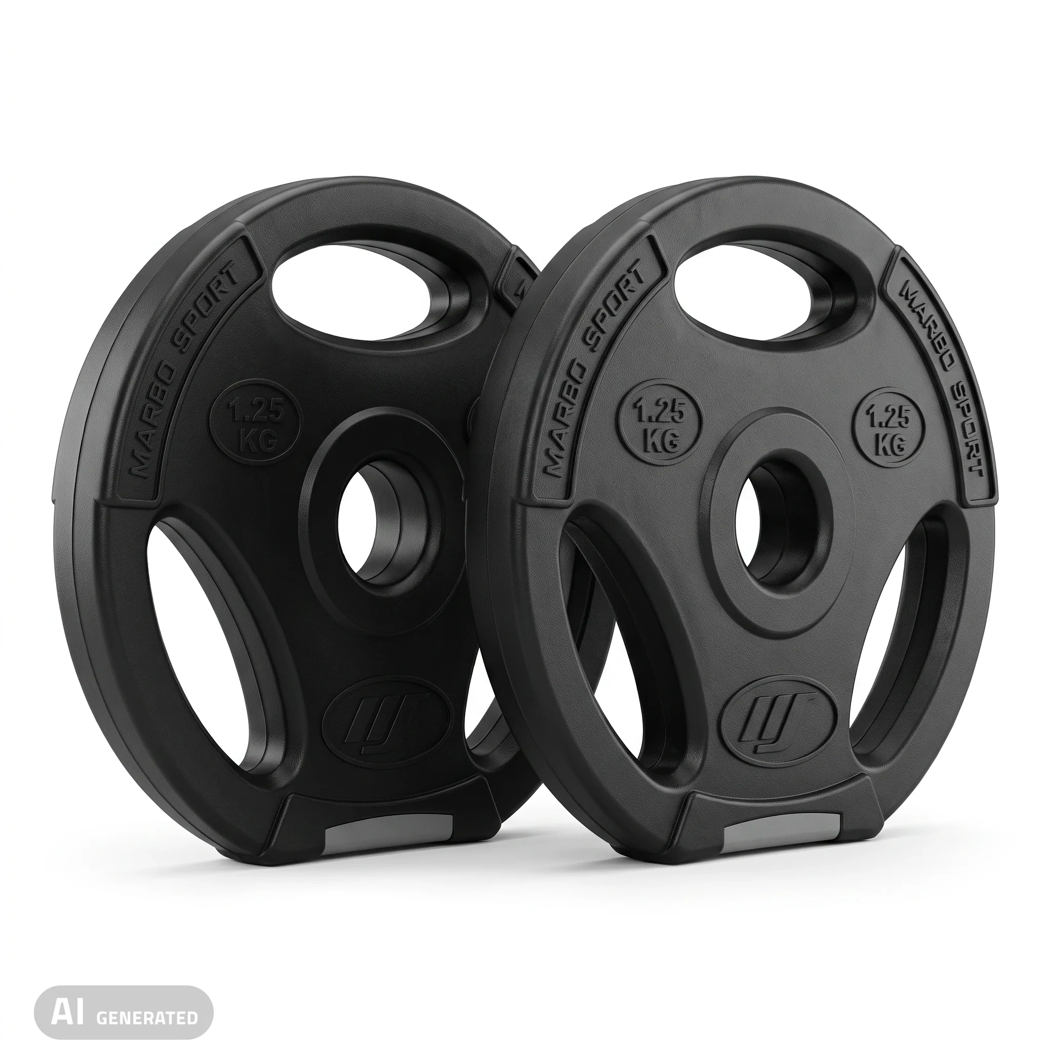 Set composiet halterschijven 2 x 1,25 kg - Marbo Sport
