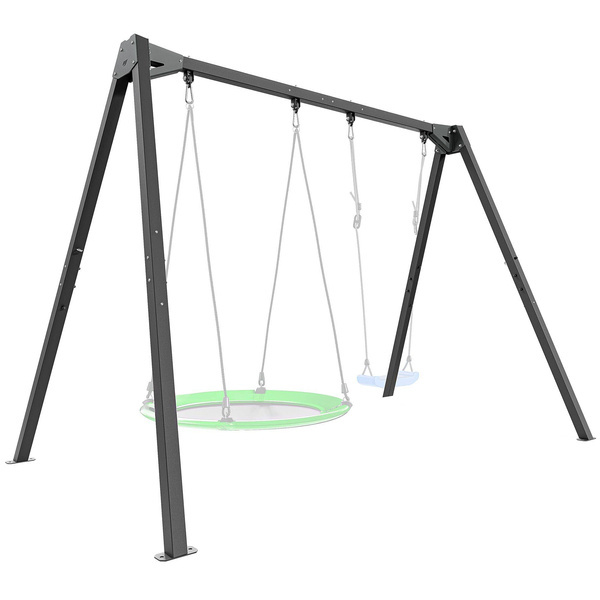 Dubbele schommel op lagers (2-zits frame) PREMIUM MO-013 - Marbo Sport