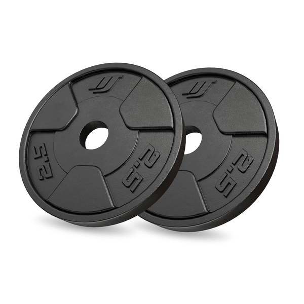 Set gietijzeren halterschijven 2 × 2,5 kg – Marbo Sport