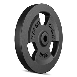 Gietijzeren halterschijf 20 kg met ø31 mm boring MW-O20-kier - Marbo Sport